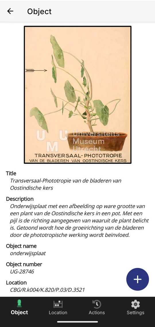 Collection Mobile, objectdetails